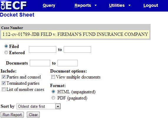 Query page using second method